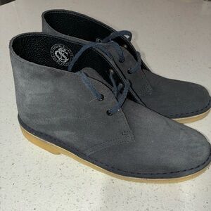 Clarks Navy Desert Boots